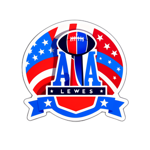 超級盃主題貼紙設計