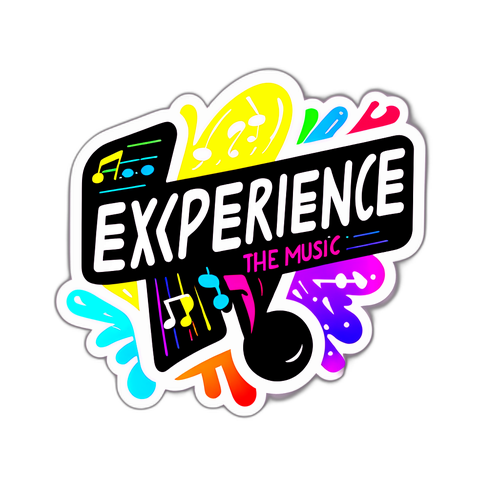 Zeneélmény Sticker