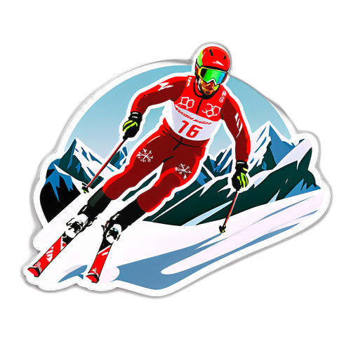 Marcel Hirscher beim Abfahrtsski