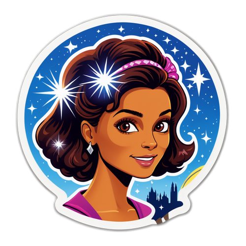 Sticker gewijd aan Natassia Van Kerkvoorde