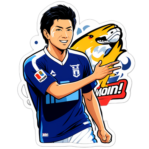 長島茂雄選手の応援ステッカー