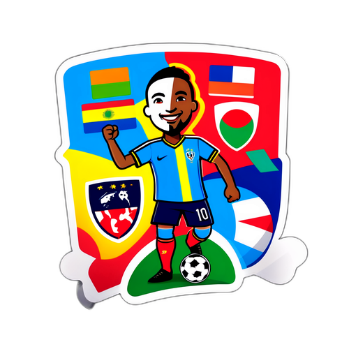 Stiker Kualifikasi Piala Dunia yang Ceria