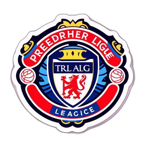 Sticker ya Vintage ya Timu Bora za Premier League