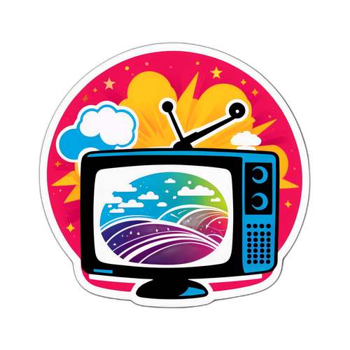 Sticker Fantasia TV