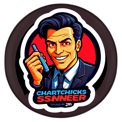 캐릭터화된 일러스트 - 얀닉 시너와 관련된 유명 메시지