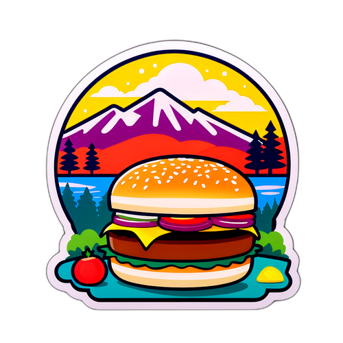 Hesburgerin herkullinen hampurilainen