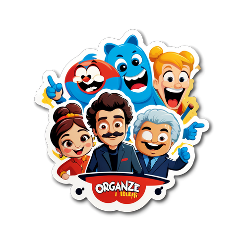 Organize İşler Hayranlarına Özel! Bu Sticker ile Neşenin Tadını Çıkarın!