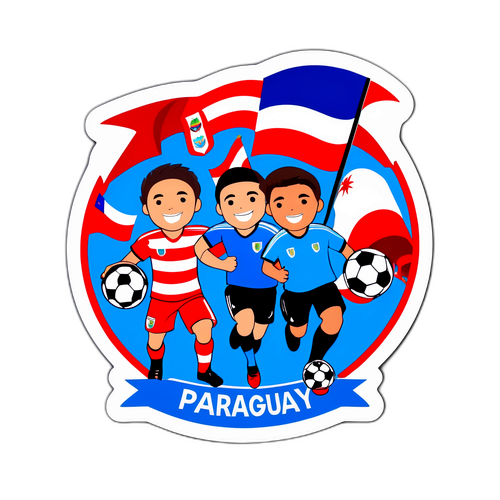 Pertandingan Bola Sepak Paraguay vs Uruguay