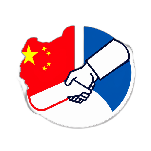 中芬友谊贴纸