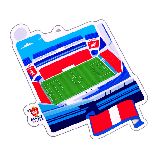 Rekaan Minimalistik Stadium Alavés vs Sevilla