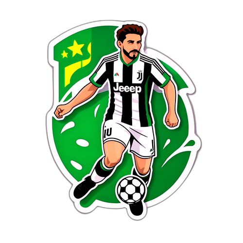 Stickers z fotbalového zápasu Sassuolo a Juventus
