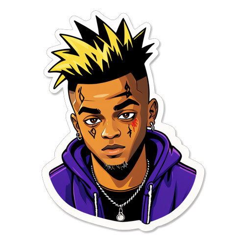Sticker ng XXXTentacion