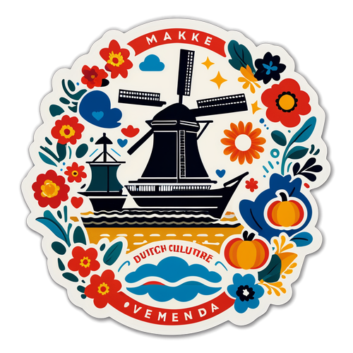 De Hype van de Herfst: Ontdek de Magie van Vintage & Moderne Nederlandse Cultuur in Één Sticker!