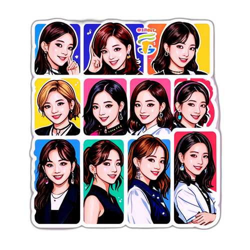 Kaohsiung Twice 音樂會貼紙