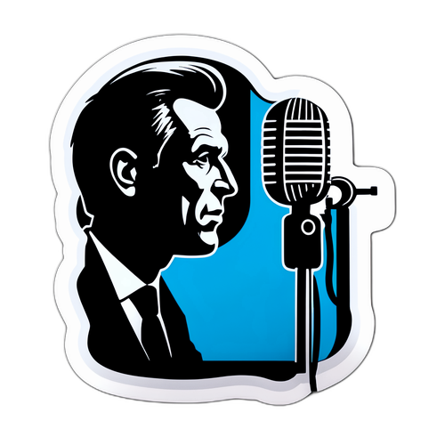 A rádiós László Palik sziluettje