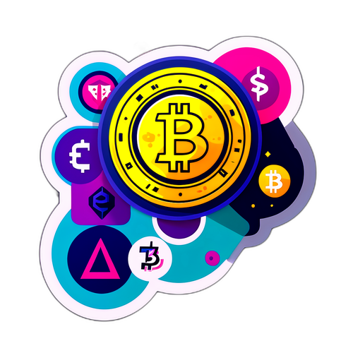 Diseño minimalista de una factura de criptomonedas