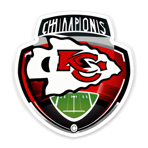 Kansas City Chiefs Champions Emblem Sticker