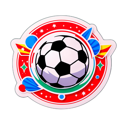 Stiker Meriah Bola Sepak