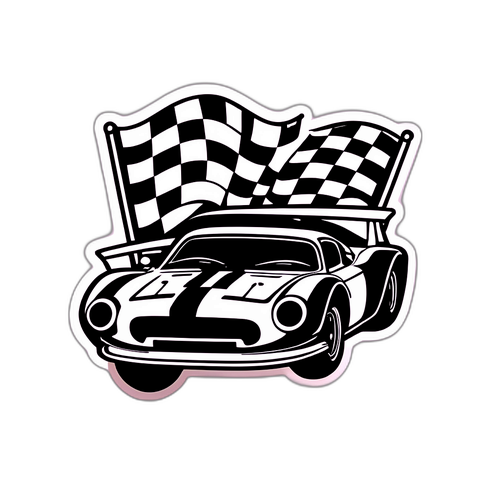 Sticker de Carreras Emocionantes