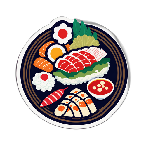 日本の料理をテーマにしたデザイン