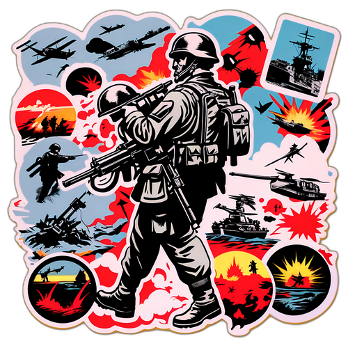 Συλλογή εικόνων που απεικονίζουν τον πόλεμο και τις συνέπειές του