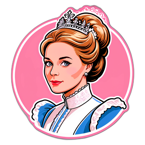 Autocollant élégant de Louise Windsor