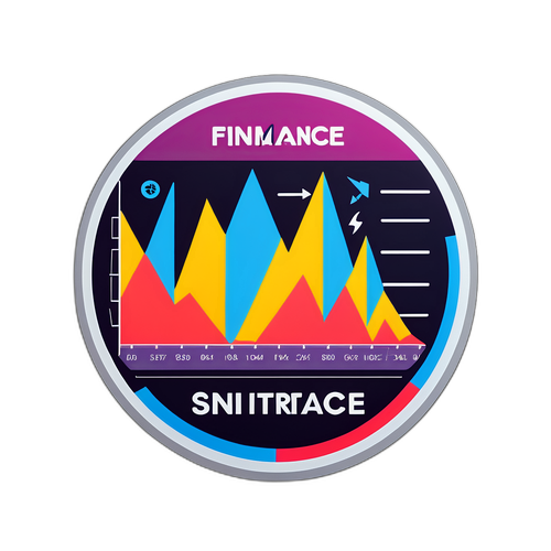 Farbiger Finanzaufkleber von Rheinmetall