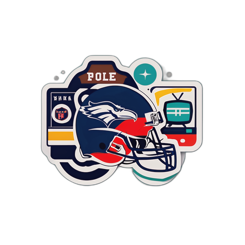Adesivo para Assistir NFL Hoje
