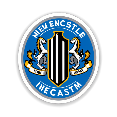 Sticker ya Stadi ya Newcastle