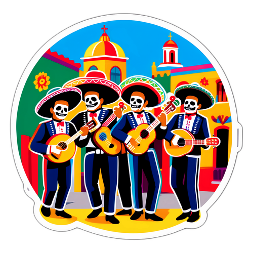 Vrolijke mariachi band