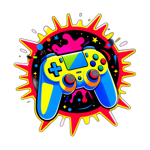 Oyun Sunumlarının Heyecanını Yansıtan Sticker