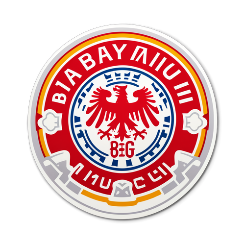 Autocollant inspiré du logo du Bayern Munich