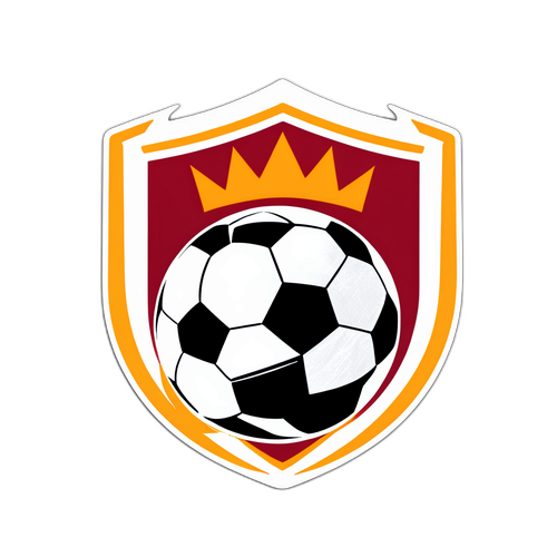 Aufkleber für das spannende Spiel Roma gegen Viktoria Plzeň