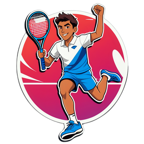 Sticker của Carlos Alcaraz mừng chiến thắng
