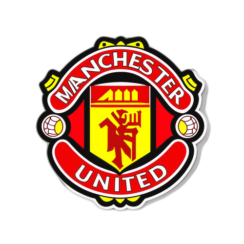Manchester United Med Retro Stil