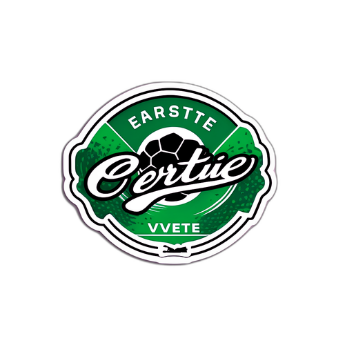 Desain Stiker Chic 'Eerste Divisie'