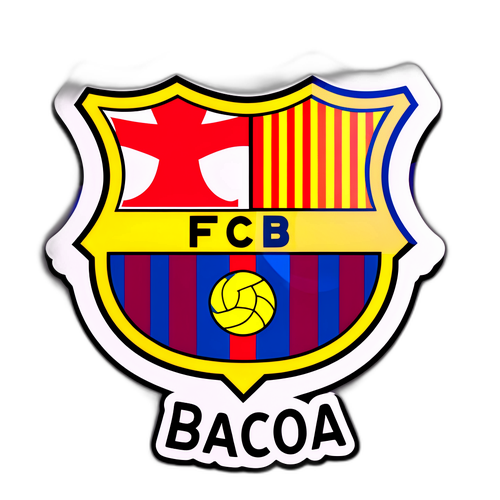 Sticker-Design für Barca