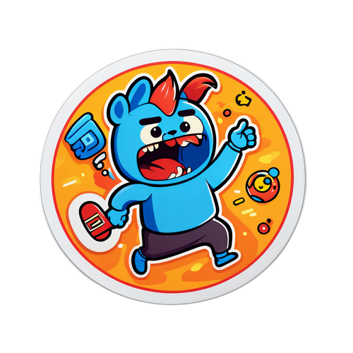 프리츠의 다양한 활동 스티커