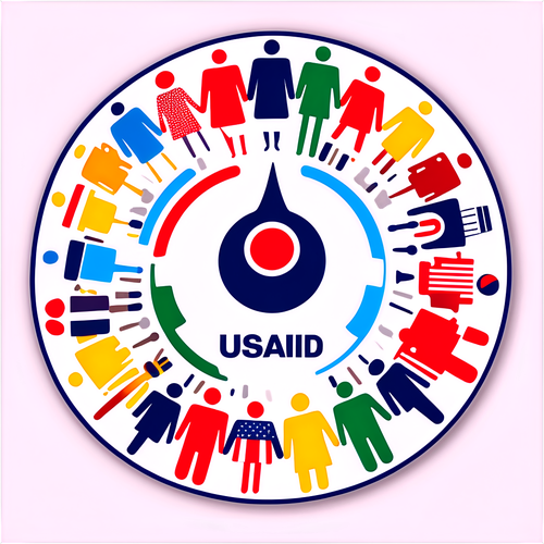 Вдохновляющая визуализация компании USAID