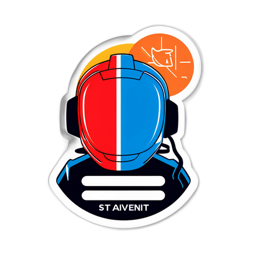 Biztonságra figyelmeztető matrica