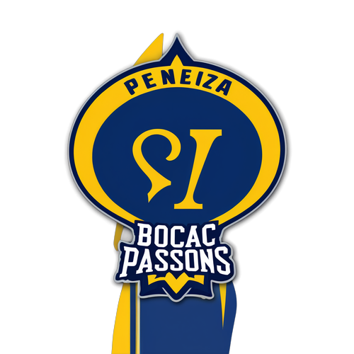 ¡Descubre la Pasión Xeneize con Este Diseño Minimalista de Boca Juniors!