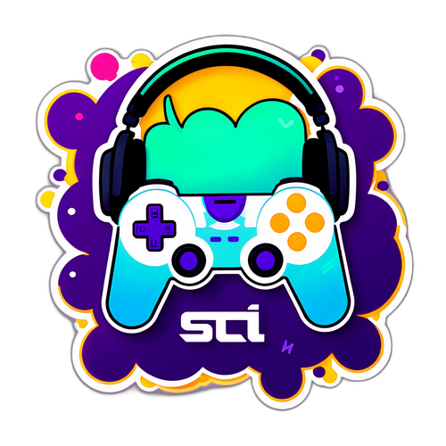 डायनामिक ट्विच-थीम वाला स्टीकर