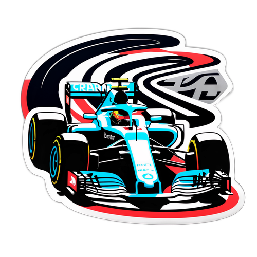 Formel 1 Klistermärke