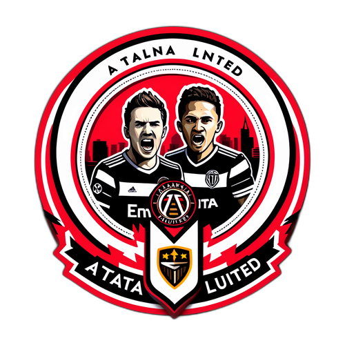 Atlanta United vs Nashville Game Sticker
