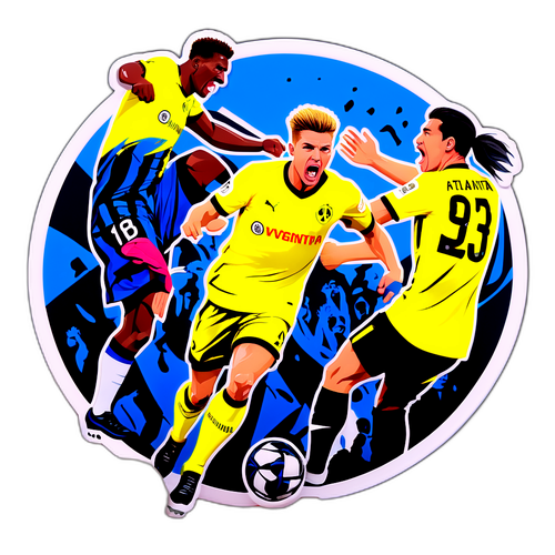 Drama på banen mellem Dortmund og Atalanta