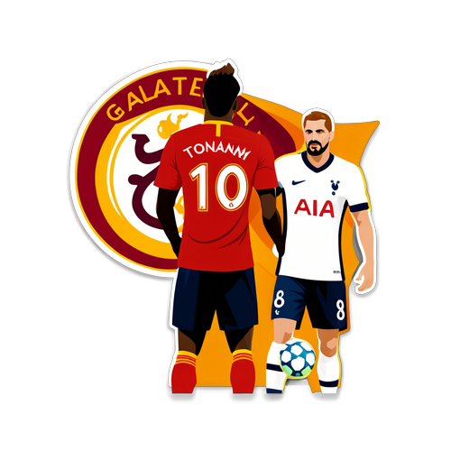 Rivalitet på Klistermærke: Galatasaray vs Tottenham