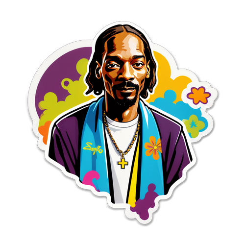 Éveillez Votre Style ! Le Sticker Snoop Dogg qui Fait Vibrer Saint-Denis