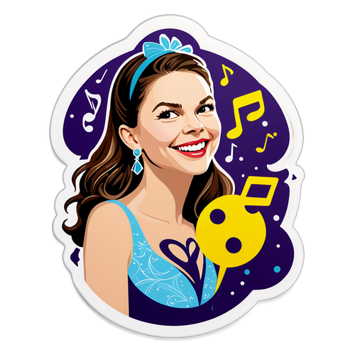 Sticker ni Sutton Foster