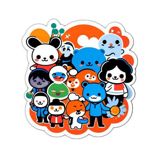 Adesivo Eccentrico della Comunità di Reddit