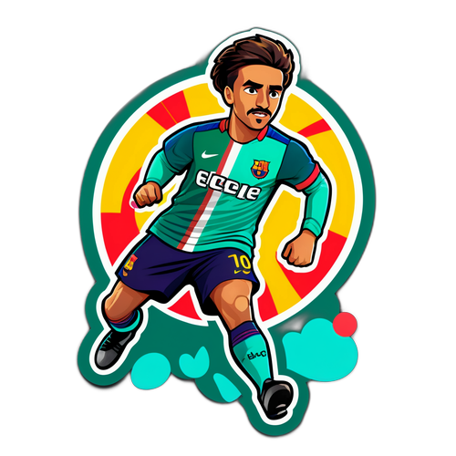 埃爾切對巴薩比賽主題貼紙